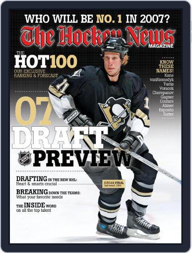 The Hockey News May 1st, 2007 Digital Back Issue Cover
