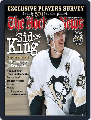 The Hockey News April 3rd, 2007 Digital Back Issue Cover