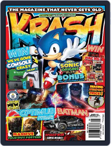 KRASH August 1st, 2023 Digital Back Issue Cover