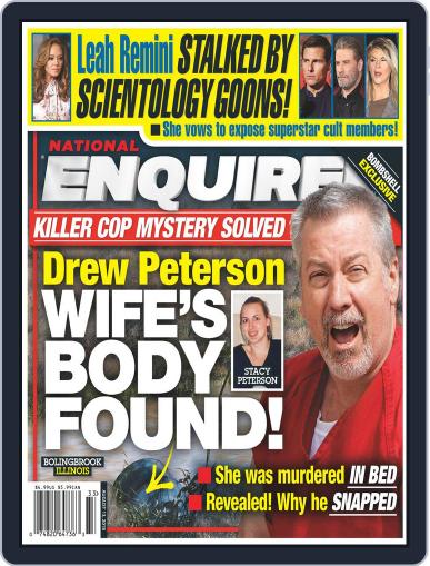 National Enquirer August 13th, 2018 Digital Back Issue Cover