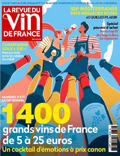La Revue Du Vin De France July 1st, 2023 Digital Back Issue Cover