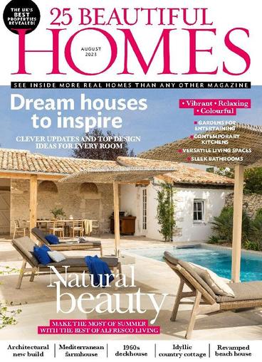25 Beautiful Homes August 1st, 2023 Digital Back Issue Cover