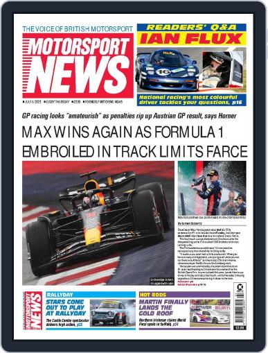Motorsport News July 6th, 2023 Digital Back Issue Cover