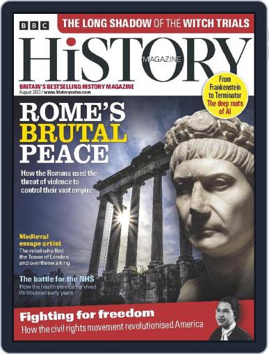 Bbc History August 1st, 2023 Digital Back Issue Cover