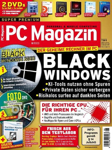 PC Magazin July 6th, 2023 Digital Back Issue Cover