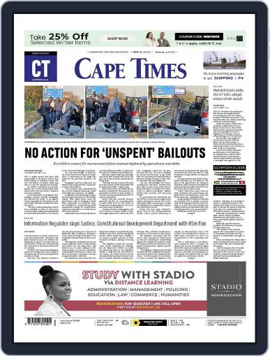 Cape Times July 5th, 2023 Digital Back Issue Cover