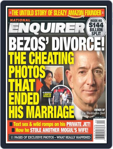 National Enquirer January 28th, 2019 Digital Back Issue Cover