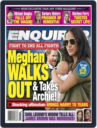 National Enquirer August 19th, 2019 Digital Back Issue Cover