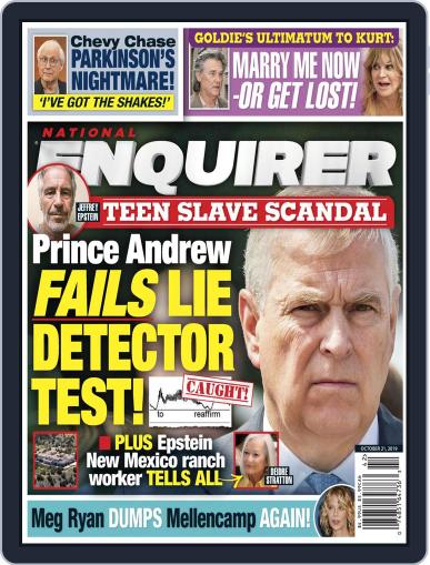 National Enquirer October 21st, 2019 Digital Back Issue Cover