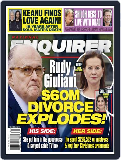 National Enquirer November 4th, 2019 Digital Back Issue Cover