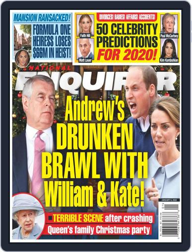 National Enquirer January 6th, 2020 Digital Back Issue Cover