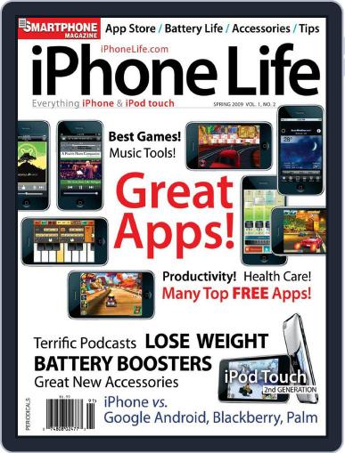 Iphone Life March 24th, 2009 Digital Back Issue Cover