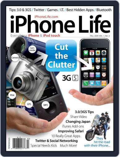 Iphone Life September 15th, 2009 Digital Back Issue Cover