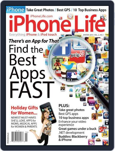 Iphone Life November 24th, 2009 Digital Back Issue Cover