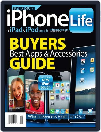 Iphone Life October 4th, 2010 Digital Back Issue Cover