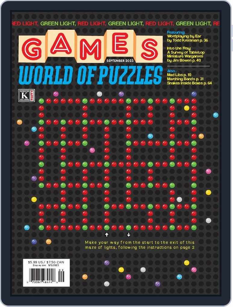 Games World of Puzzles September 2023 (Digital)