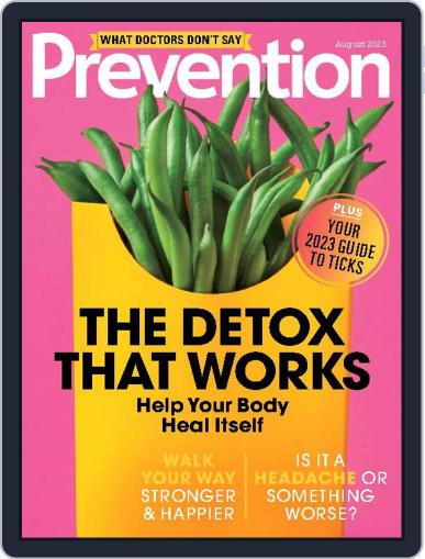 Prevention August 1st, 2023 Digital Back Issue Cover