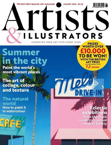 Artists & Illustrators August 1st, 2023 Digital Back Issue Cover