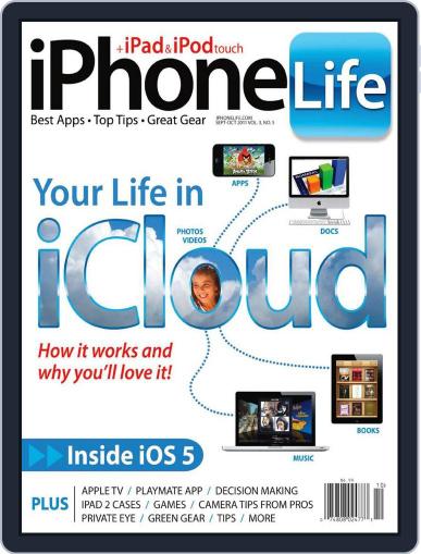 Iphone Life August 3rd, 2011 Digital Back Issue Cover