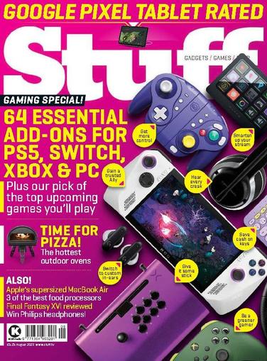 Stuff UK August 1st, 2023 Digital Back Issue Cover