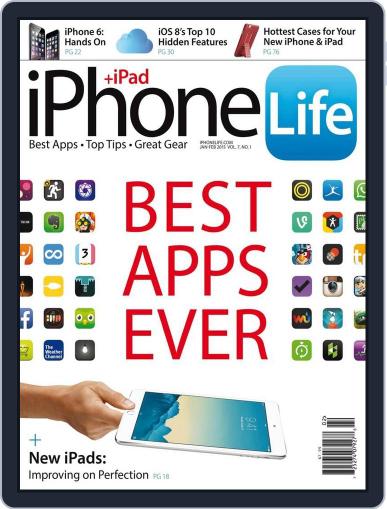 Iphone Life January 1st, 2015 Digital Back Issue Cover