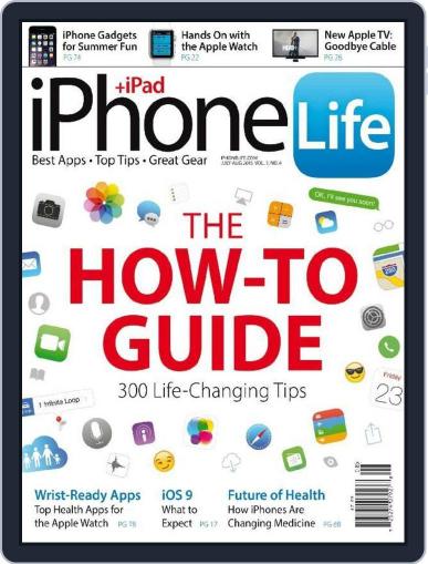Iphone Life June 2nd, 2015 Digital Back Issue Cover