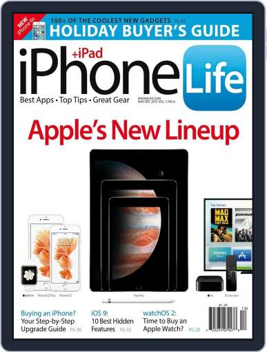 Iphone Life October 5th, 2015 Digital Back Issue Cover