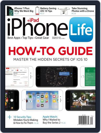 Iphone Life March 1st, 2017 Digital Back Issue Cover