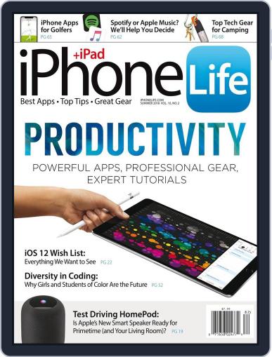 Iphone Life (Digital) April 4th, 2018 Issue Cover