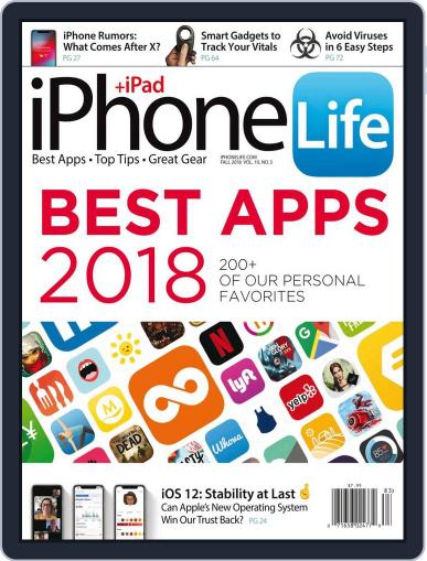 Iphone Life July 1st, 2018 Digital Back Issue Cover