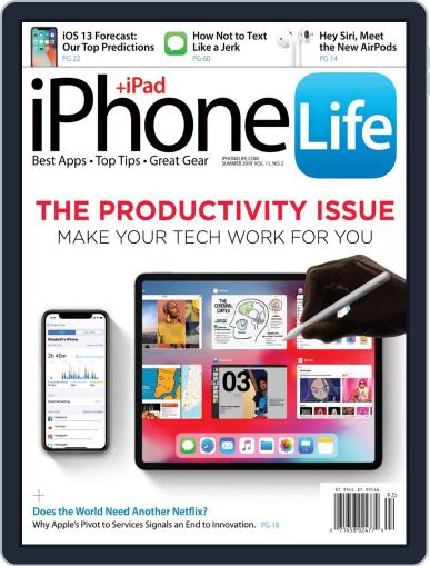 Iphone Life April 1st, 2019 Digital Back Issue Cover
