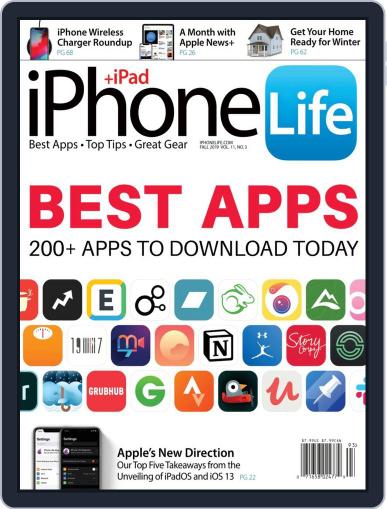 Iphone Life July 3rd, 2019 Digital Back Issue Cover