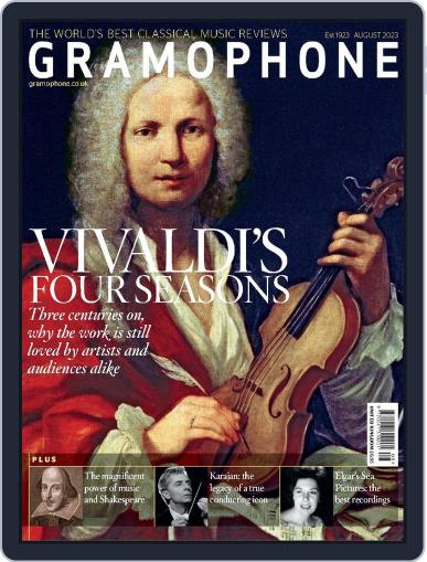 Gramophone August 1st, 2023 Digital Back Issue Cover