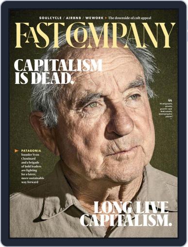 Fast Company November 1st, 2019 Digital Back Issue Cover