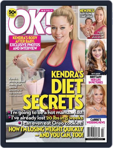 Ok! December 28th, 2009 Digital Back Issue Cover