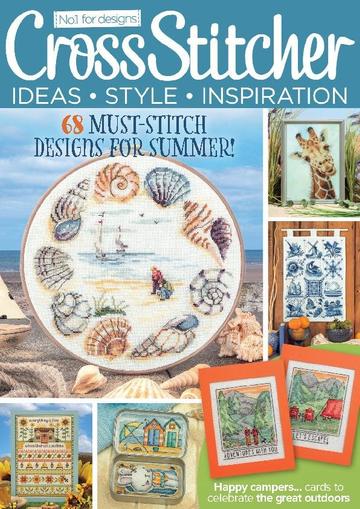 CrossStitcher August 1st, 2023 Digital Back Issue Cover