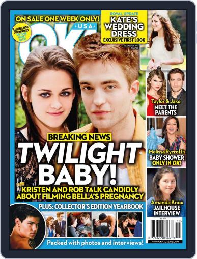 Ok! November 30th, 2010 Digital Back Issue Cover