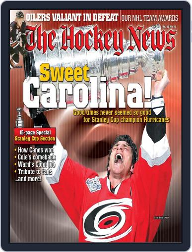 The Hockey News July 4th, 2006 Digital Back Issue Cover