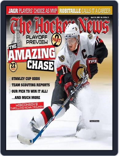 The Hockey News April 25th, 2006 Digital Back Issue Cover