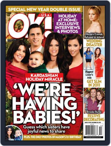 Ok! December 14th, 2010 Digital Back Issue Cover