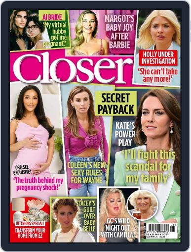 Closer July 15th, 2023 Digital Back Issue Cover