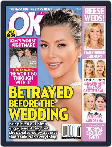 Ok! March 29th, 2011 Digital Back Issue Cover
