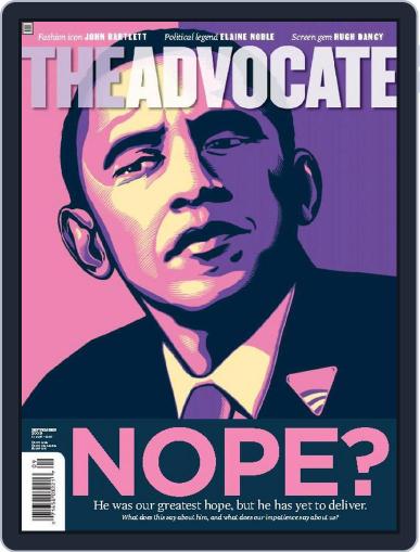 The Advocate August 11th, 2009 Digital Back Issue Cover