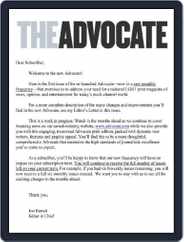 The Advocate (Digital) Subscription                    January 13th, 2009 Issue
