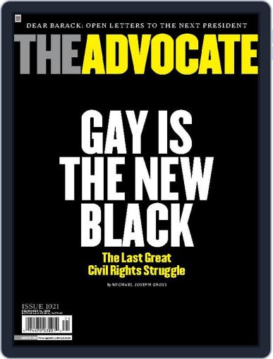 The Advocate November 25th, 2008 Digital Back Issue Cover