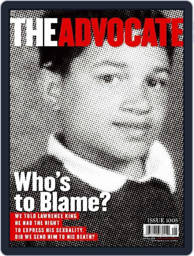 The Advocate March 25th, 2008 Digital Back Issue Cover