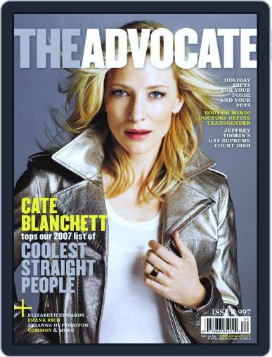 The Advocate November 20th, 2007 Digital Back Issue Cover