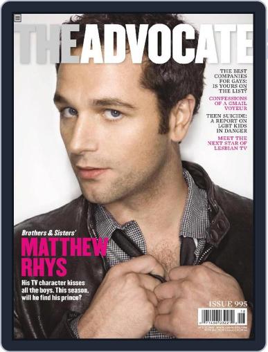 The Advocate October 10th, 2007 Digital Back Issue Cover