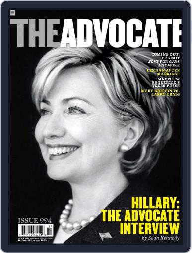 The Advocate September 28th, 2007 Digital Back Issue Cover