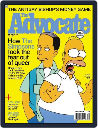 The Advocate July 3rd, 2007 Digital Back Issue Cover